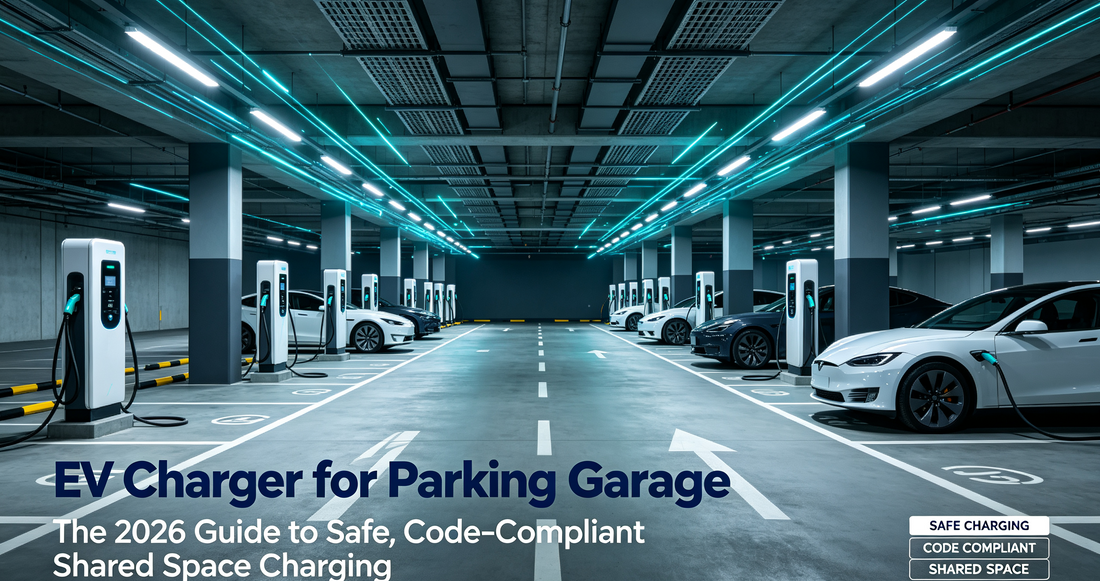 EV Charger for Parking Garage: The 2026 Guide to Safe, Code-Compliant Shared Space Charging ﻿