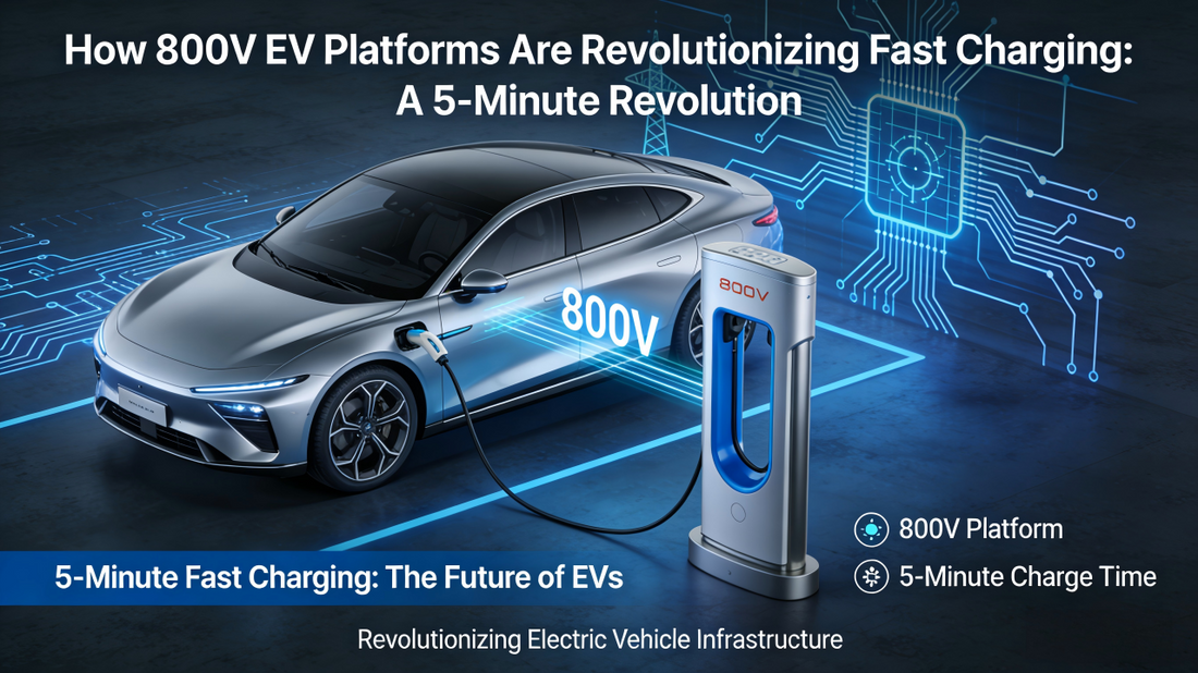 How 800V EV Platforms Are Revolutionizing Fast Charging: A 5-Minute Revolution