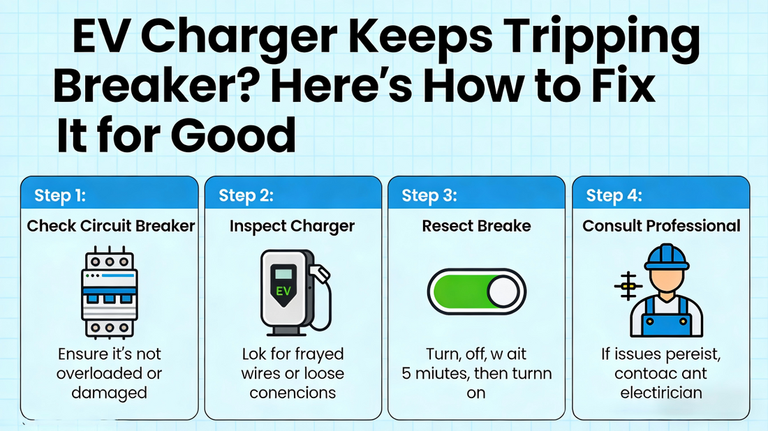 EV Charger Keeps Tripping Breaker? Here’s How to Fix It for Good