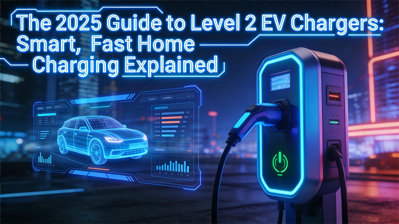 The 2025 Guide to Level 2 EV Chargers: Smart, Fast Home Charging Explained