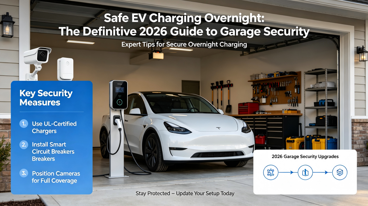 Safe EV Charging Overnight: The Definitive 2026 Guide to Garage Security