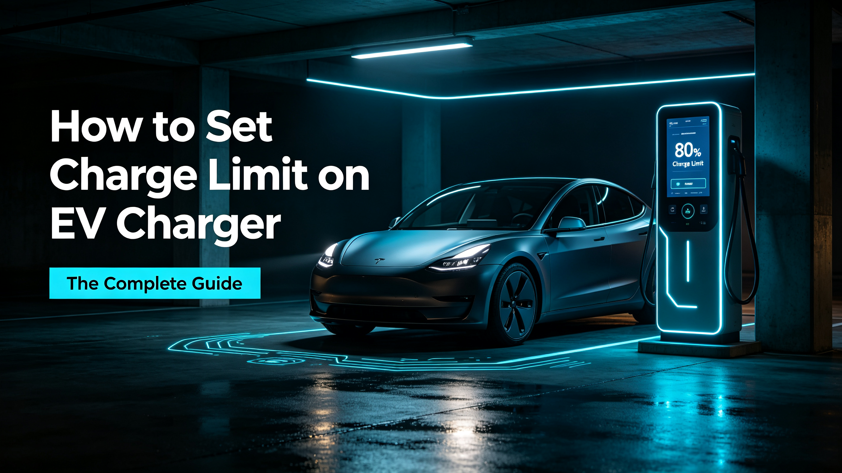 How to Set Charge Limit on EV Charger