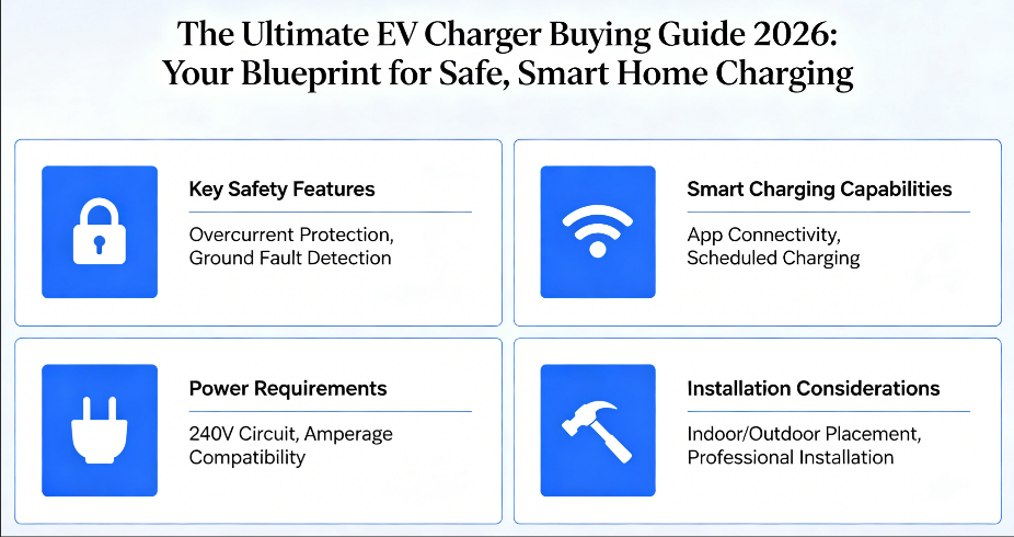 The Ultimate EV Charger Buying Guide 2026: Your Blueprint for Safe, Smart Home Charging
