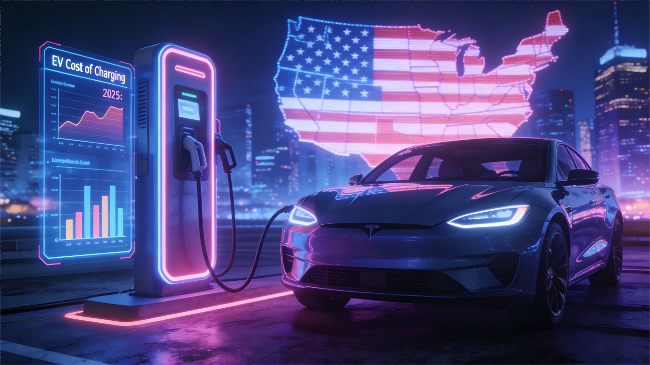 EV Cost of Charging in 2025: A Comprehensive Guide for American Drivers