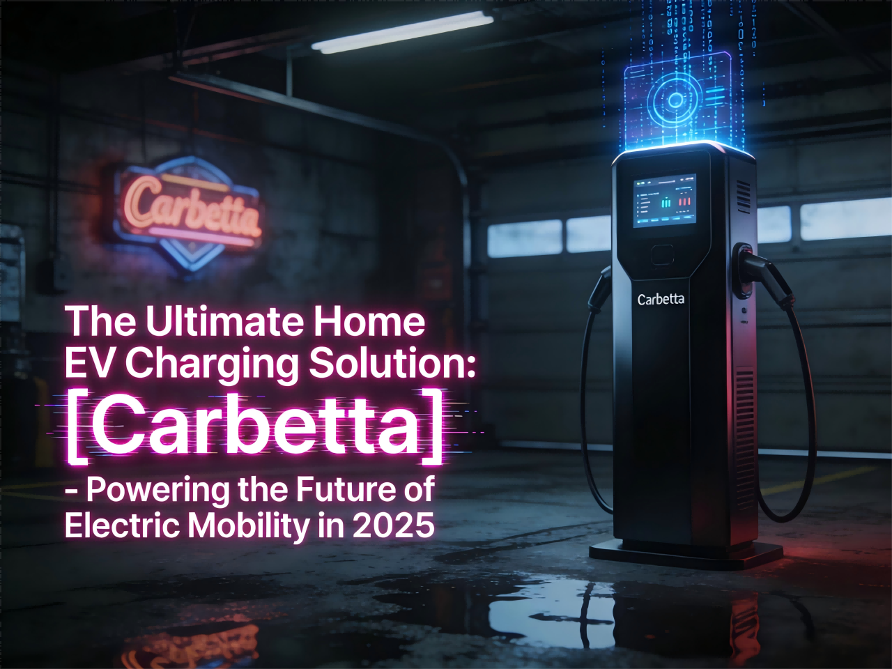The Ultimate Home EV Charging Solution: [Carbetta] - Powering the Future of Electric Mobility in 2025