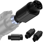 J1772 to Tesla Charger Adapter, 32A 110-240V 7KW, Fast Charging Only for Tesla Model 3/Y/X/S/Cybertruck Charging Adapter, Compatible with SAE J1772 EV Charge to Tesla Adapter