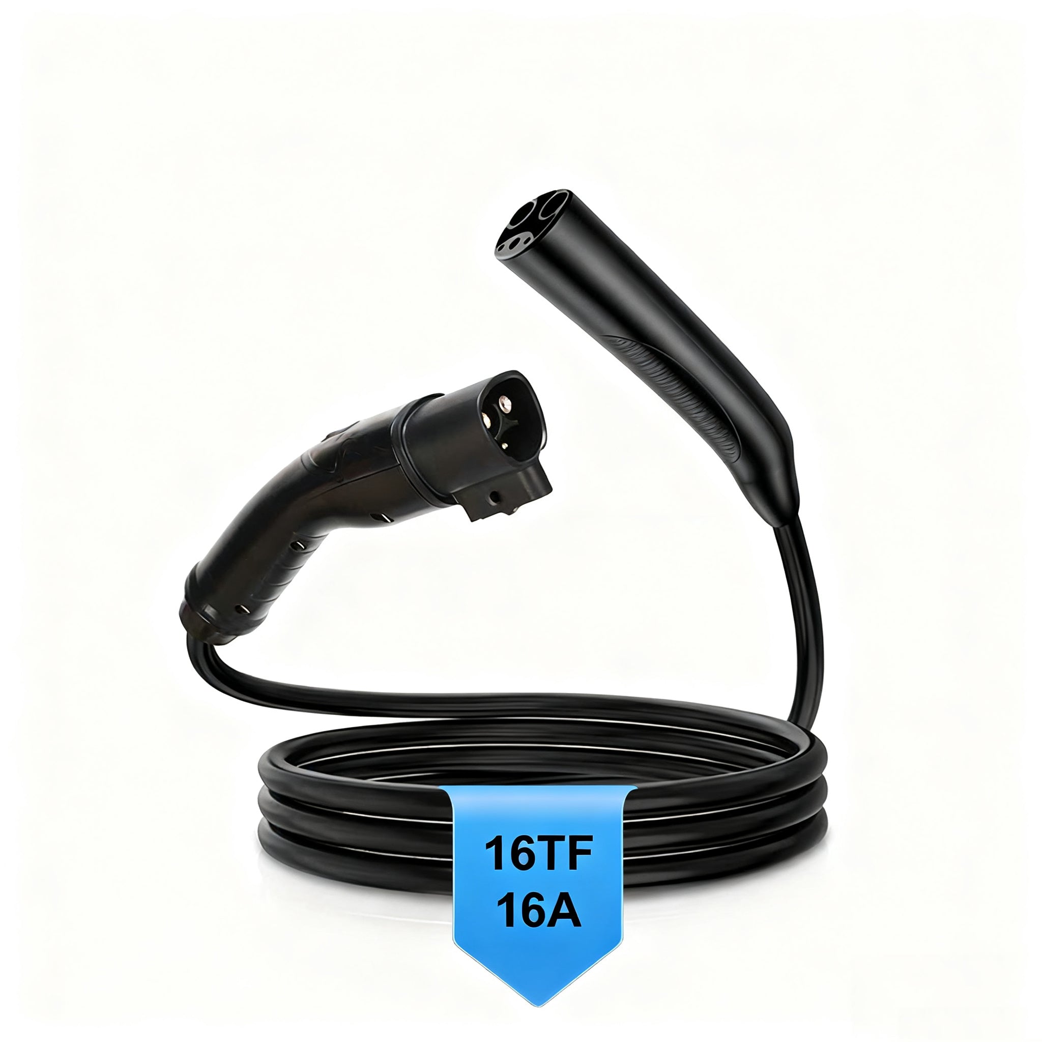 48A 25ft  EV Extension Cable for Tesla, NACS, Level 2 EV Charger Extension Cord, Heavy-Duty 240V EV Extension Cable for Fast Charging